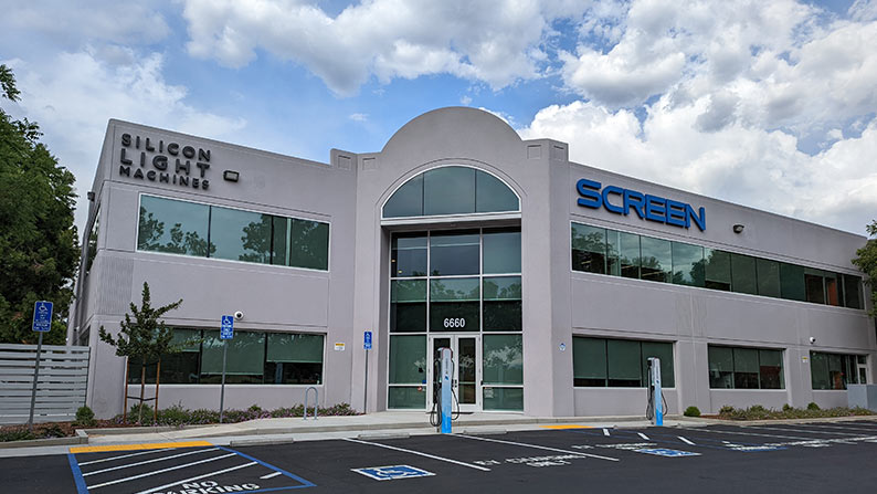 The Silicon Light Machines building located in San Jose, California.